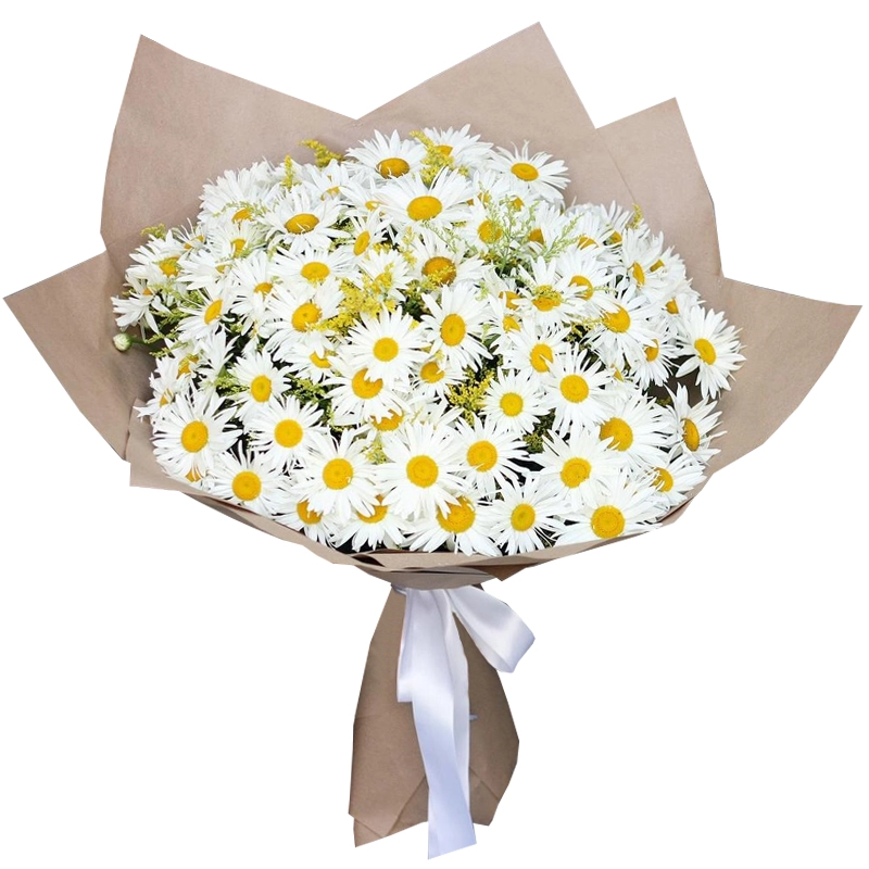 Букет из 101 ромашки