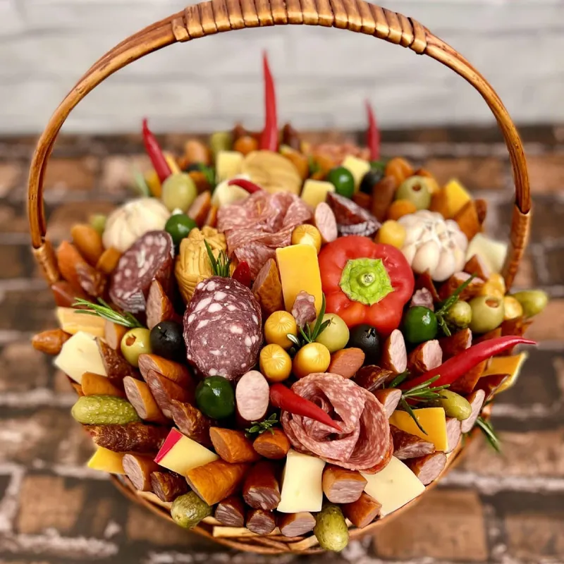 Мужская корзина Мясной блюз